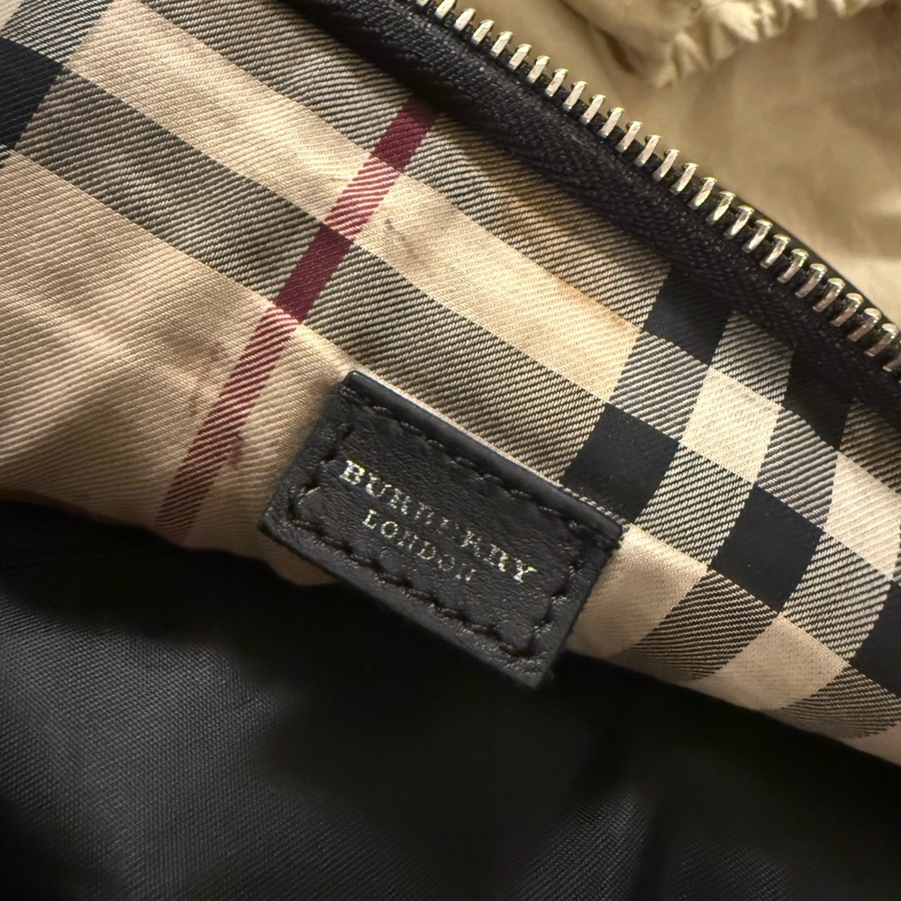 Burberry Black Leather Belt Bag/Fanny Pack - Picture 2 of 9